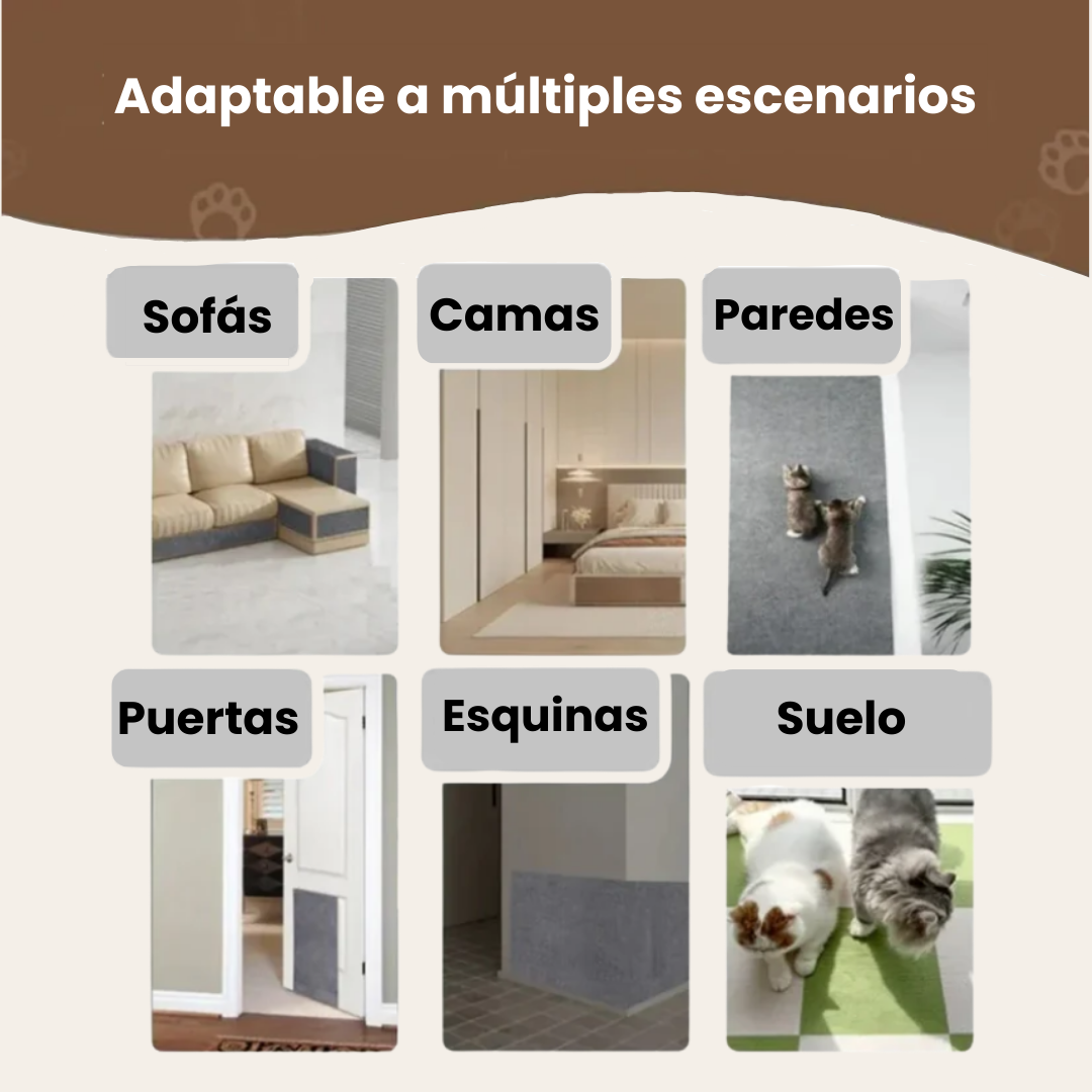 ScratchJoy™ - Rascador Adhesivo Protector de Muebles